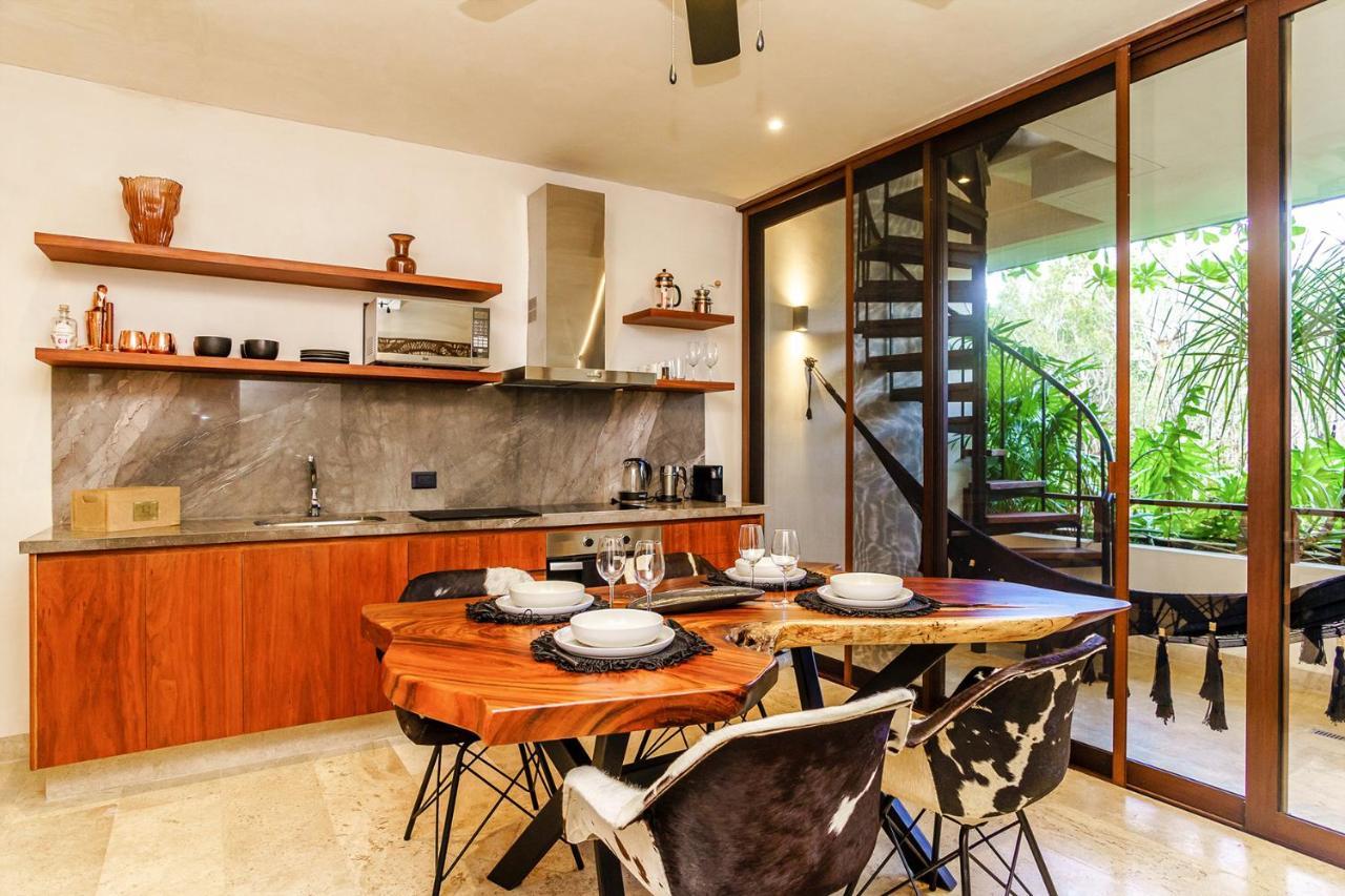 Jungle Luxury In Private Residential Area & Stunning Rooftop By Stella Rentals تولوم المظهر الخارجي الصورة