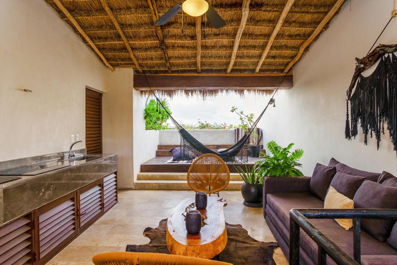 Jungle Luxury In Private Residential Area & Stunning Rooftop By Stella Rentals تولوم المظهر الخارجي الصورة