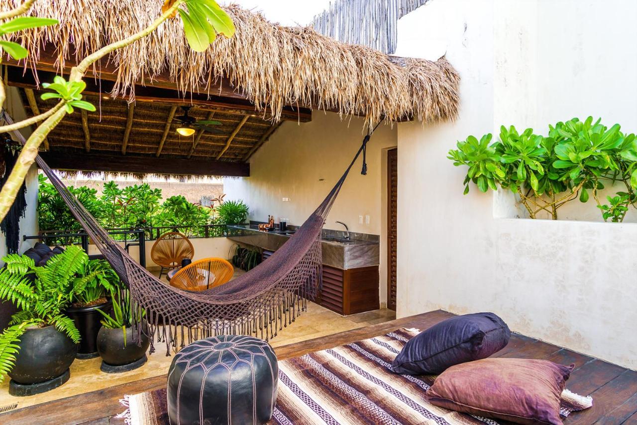 Jungle Luxury In Private Residential Area & Stunning Rooftop By Stella Rentals تولوم المظهر الخارجي الصورة