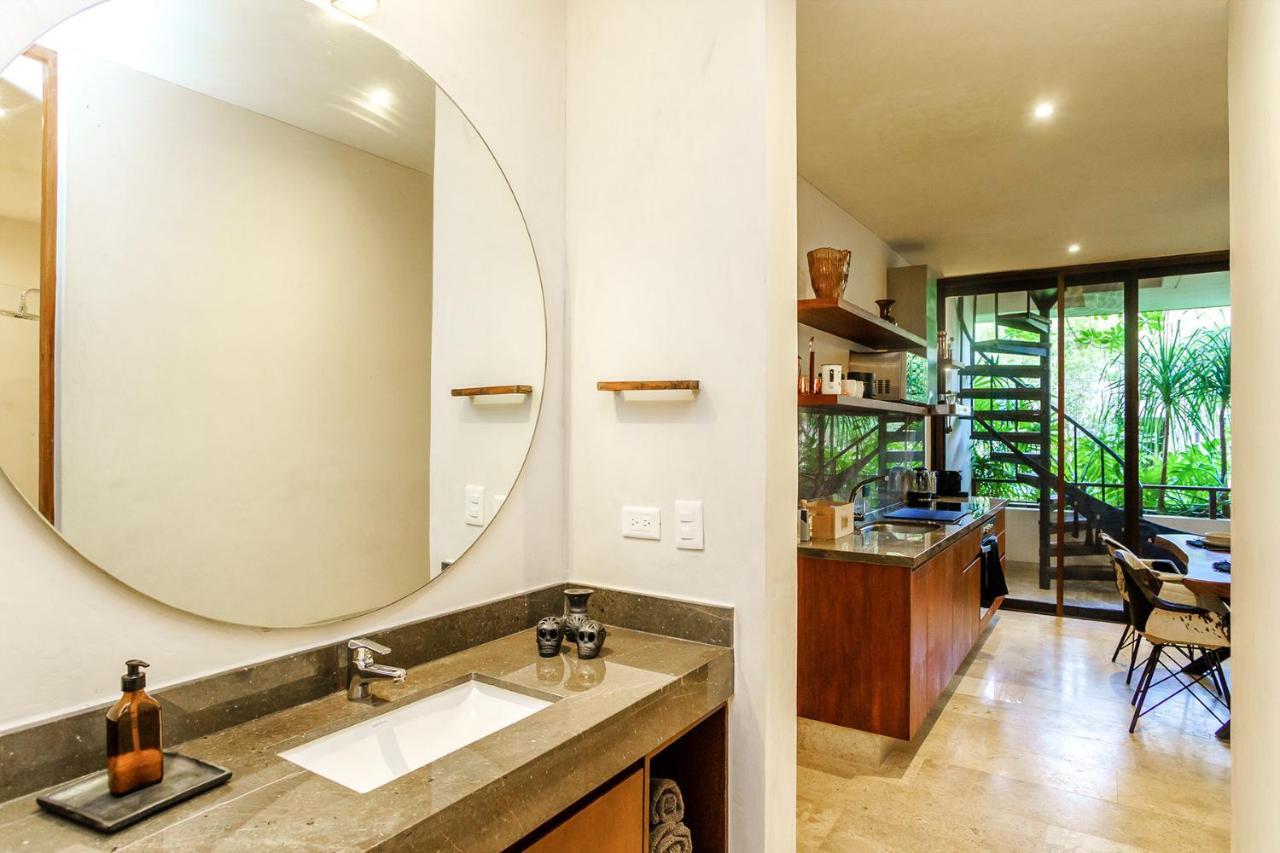 Jungle Luxury In Private Residential Area & Stunning Rooftop By Stella Rentals تولوم المظهر الخارجي الصورة