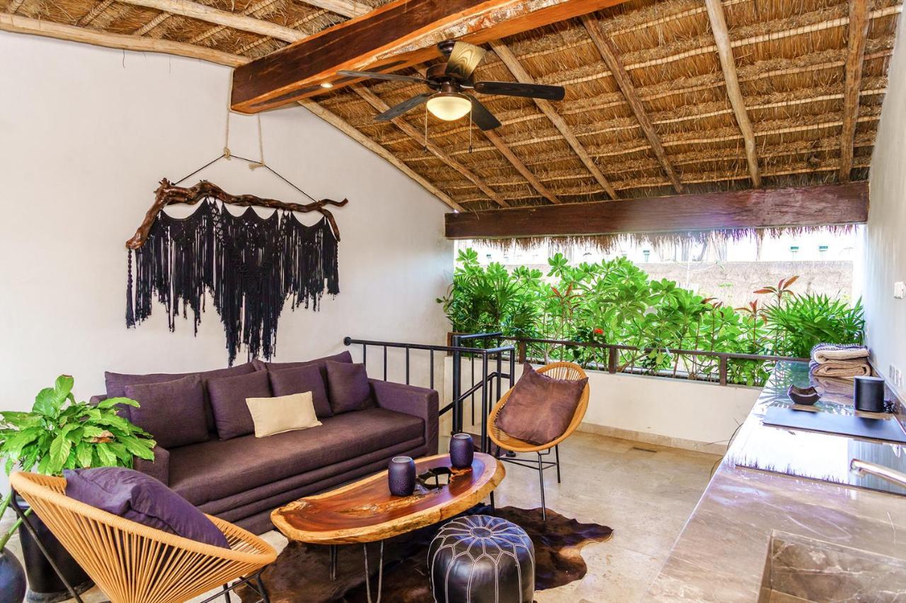 Jungle Luxury In Private Residential Area & Stunning Rooftop By Stella Rentals تولوم المظهر الخارجي الصورة