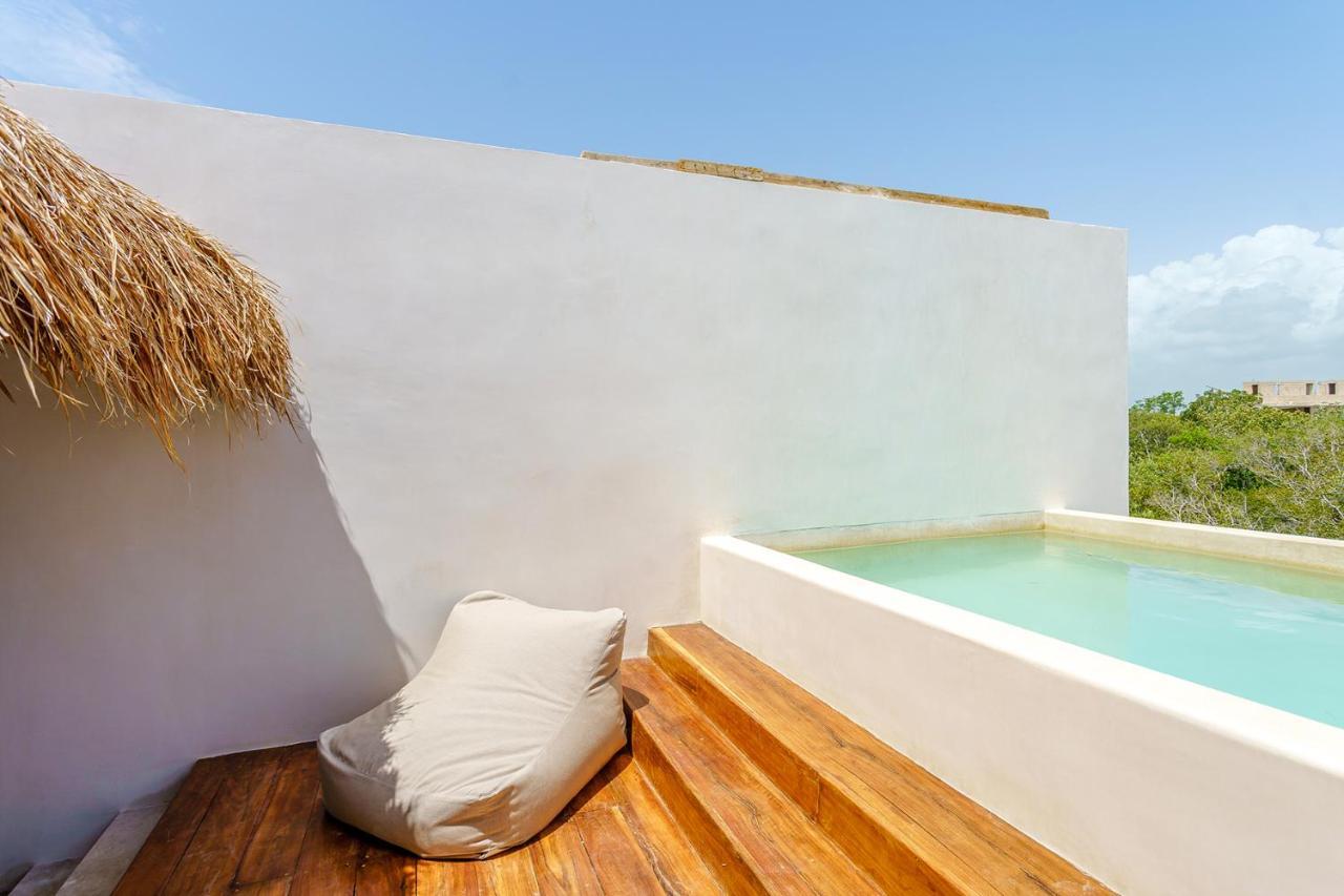 Jungle Luxury In Private Residential Area & Stunning Rooftop By Stella Rentals تولوم المظهر الخارجي الصورة