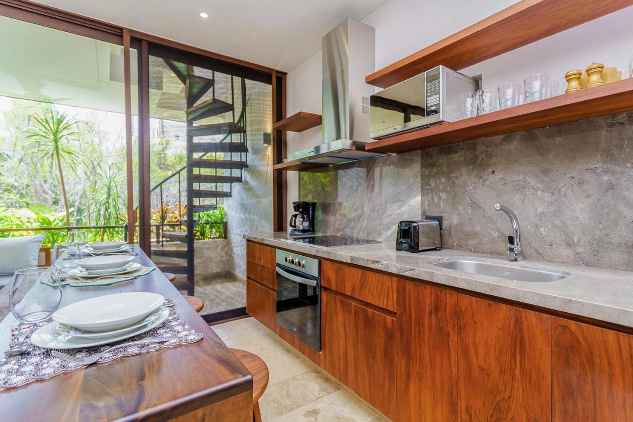 Jungle Luxury In Private Residential Area & Stunning Rooftop By Stella Rentals تولوم المظهر الخارجي الصورة