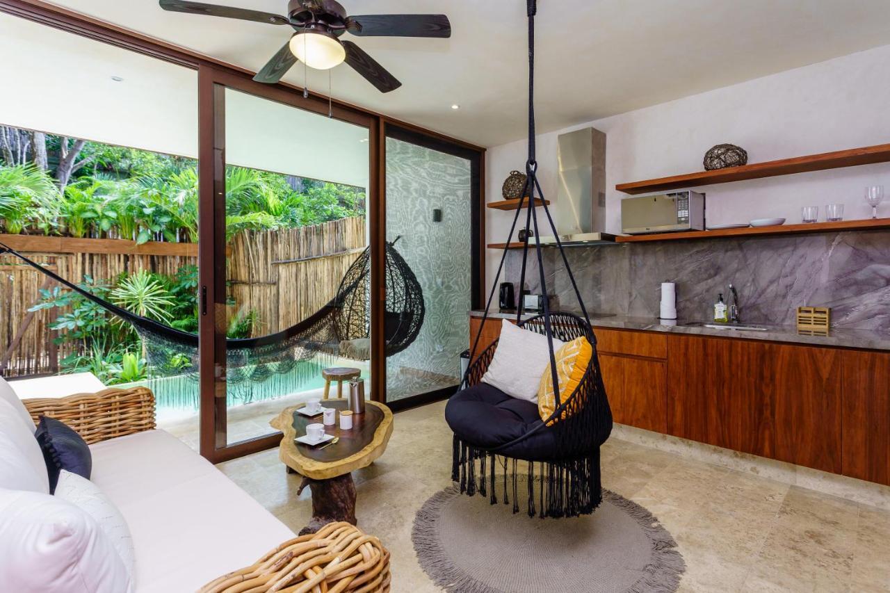 Jungle Luxury In Private Residential Area & Stunning Rooftop By Stella Rentals تولوم المظهر الخارجي الصورة